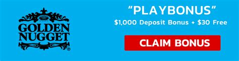Golden Nugget Online Casino Bonus Code PLAYBONUS.
